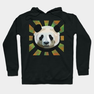 Striking Panda on Atomic bubble ray Hoodie